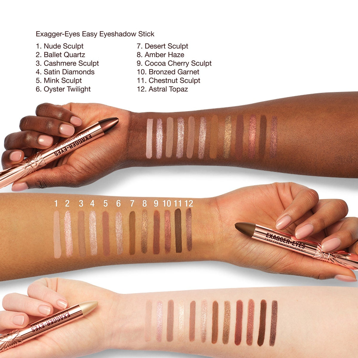 CHARLOTTE TILBURY -Exagger-Eyes Easy Eyeshadow Stick- Astral Topaz (1,6 g)