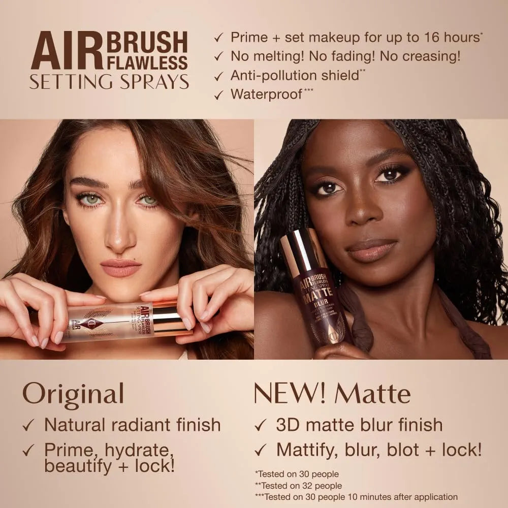 CHARLOTTE TILBURY - Fixateur - AirBrush Flawless Setting Spray - 100ml
