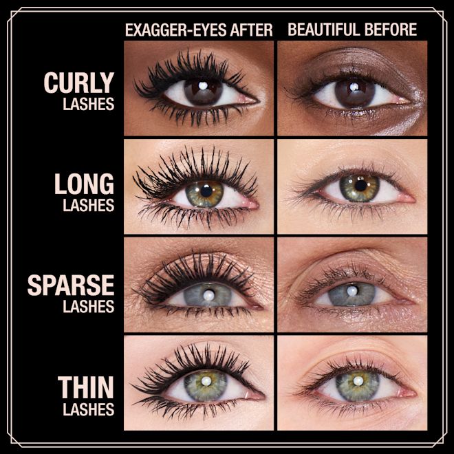 CHARLOTTE TILBURY - MINI Exagger-Eyes Volume Mascara, mascara volumateur - 4ml