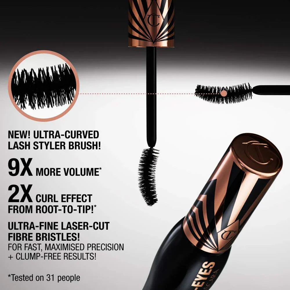 CHARLOTTE TILBURY - MINI Exagger-Eyes Volume Mascara, mascara volumateur - 4ml