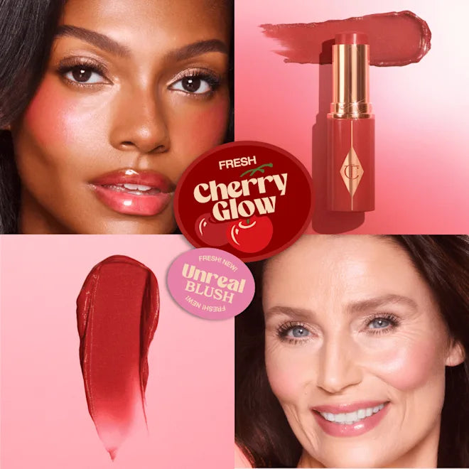 CHARLOTTE TILBURY - Unreal Blush Healthy Glow Stick - réf Cherry Glow