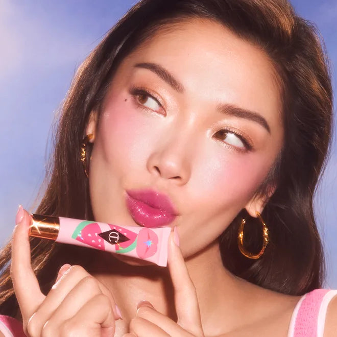 CHARLOTTE TILBURY - Unreal Lips Healthy Glow Nectar Oil - réf Pink Watermelon