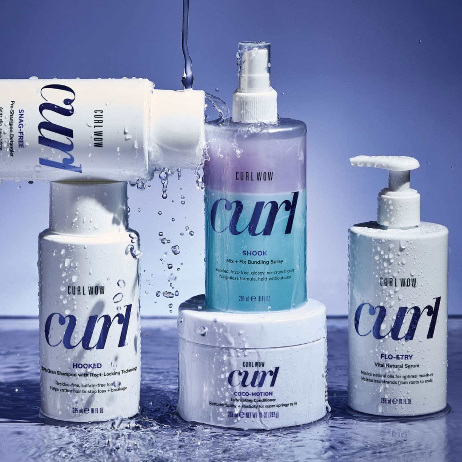 COLOR WOW - Curl Snag Free - Pré-Shampoing Démêlant pour Cheveux Bouclés - 295ml