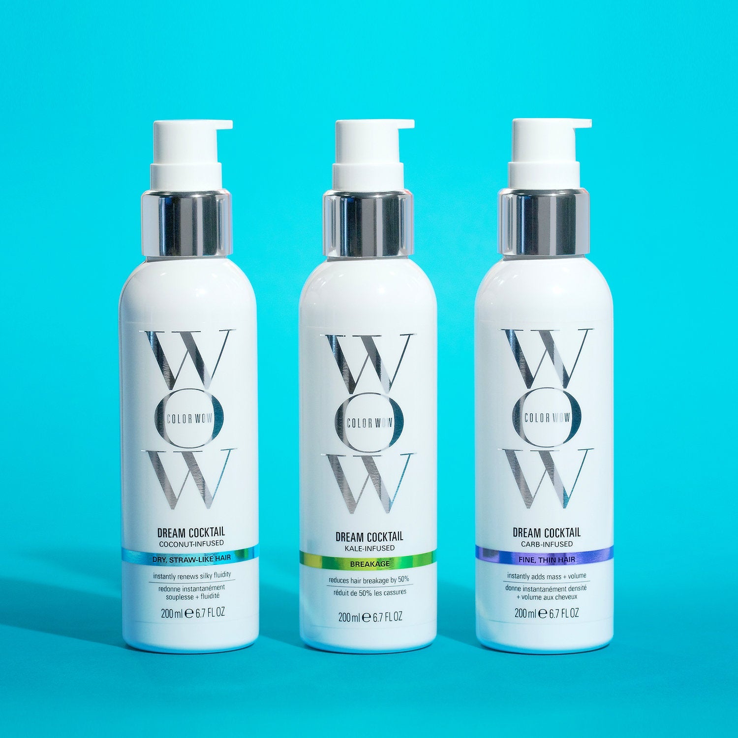 COLOR WOW - Dream Cocktail Carb-Infused Thickening Leave In Treatment, cheveux fins et plats - 200ml