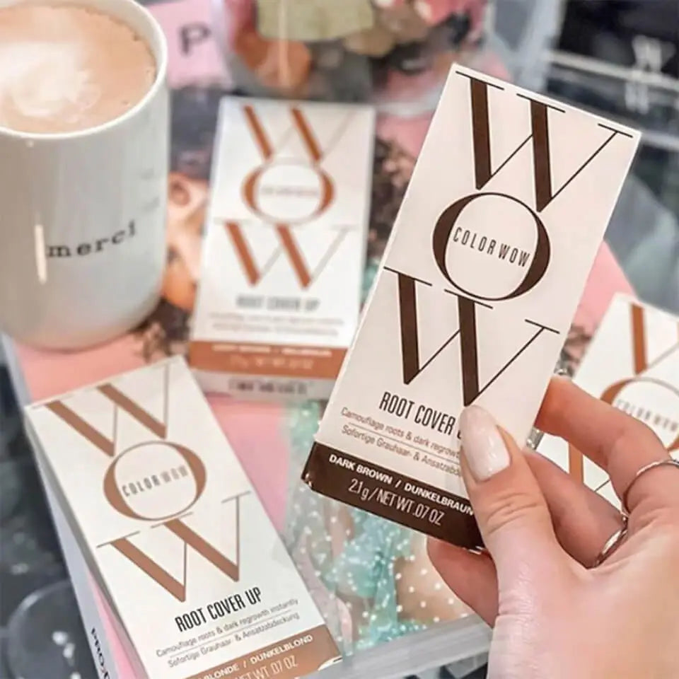 COLOR WOW - Root cover up - Poudre colorante pour les racines - réf Black