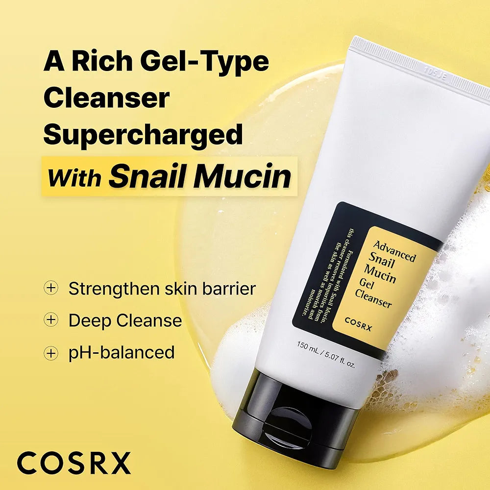 COSRX - Advanced Snail Mucin Gel Cleanser- 150ml