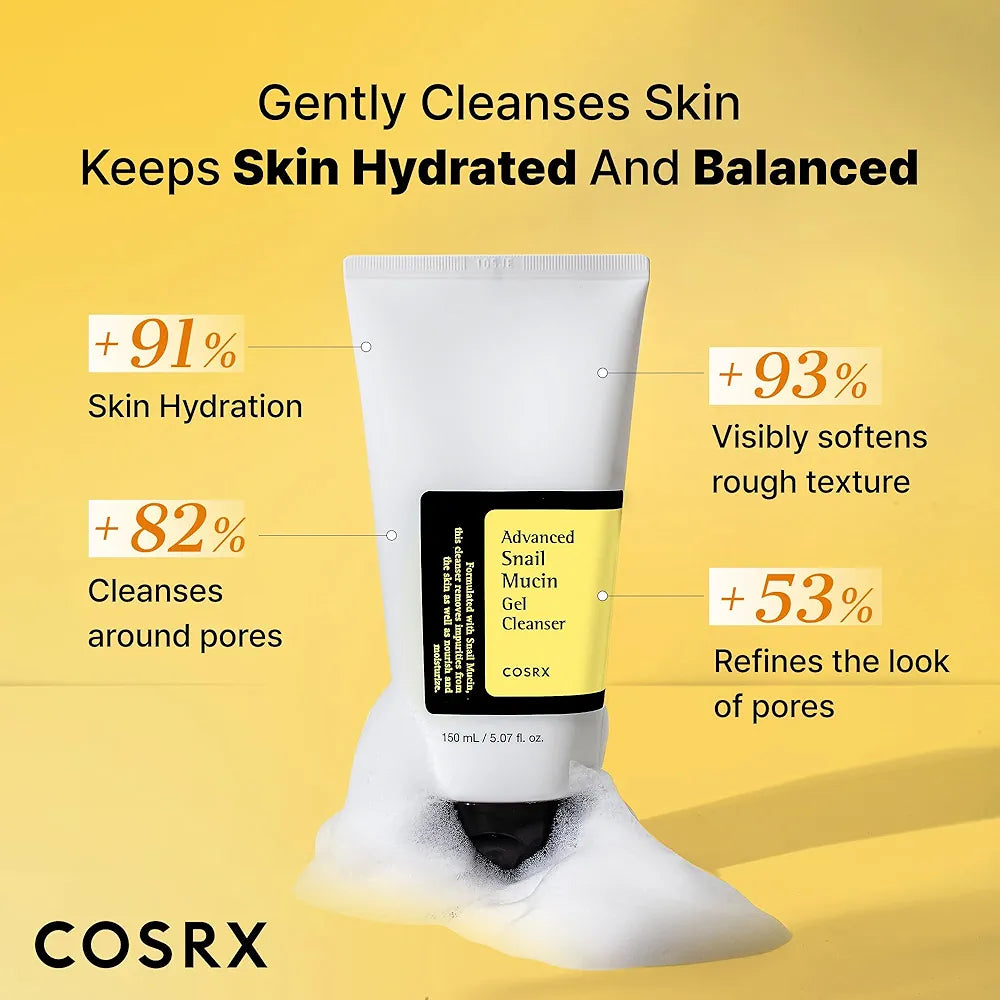 COSRX - Advanced Snail Mucin Gel Cleanser- 150ml