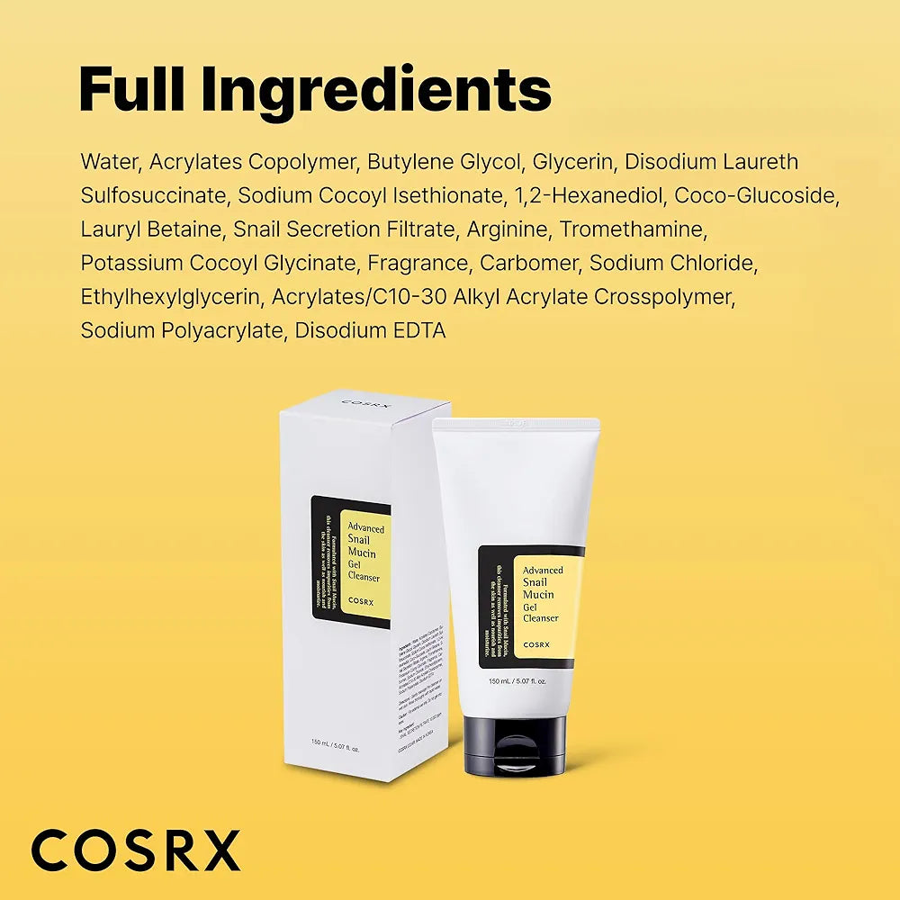 COSRX - Advanced Snail Mucin Gel Cleanser- 150ml
