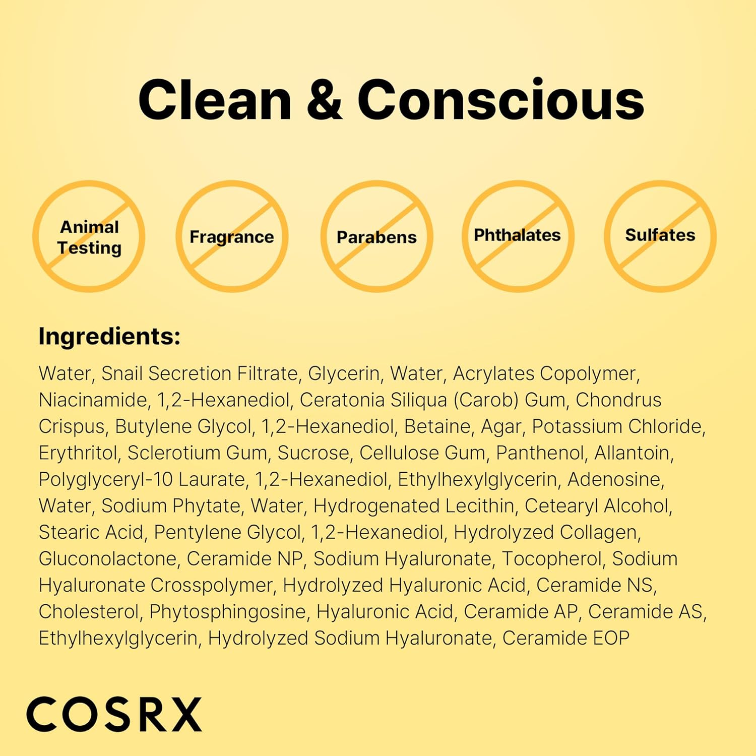 COSRX - Advanced Snail Mucin Glass Glow Mask ( 3pcs )