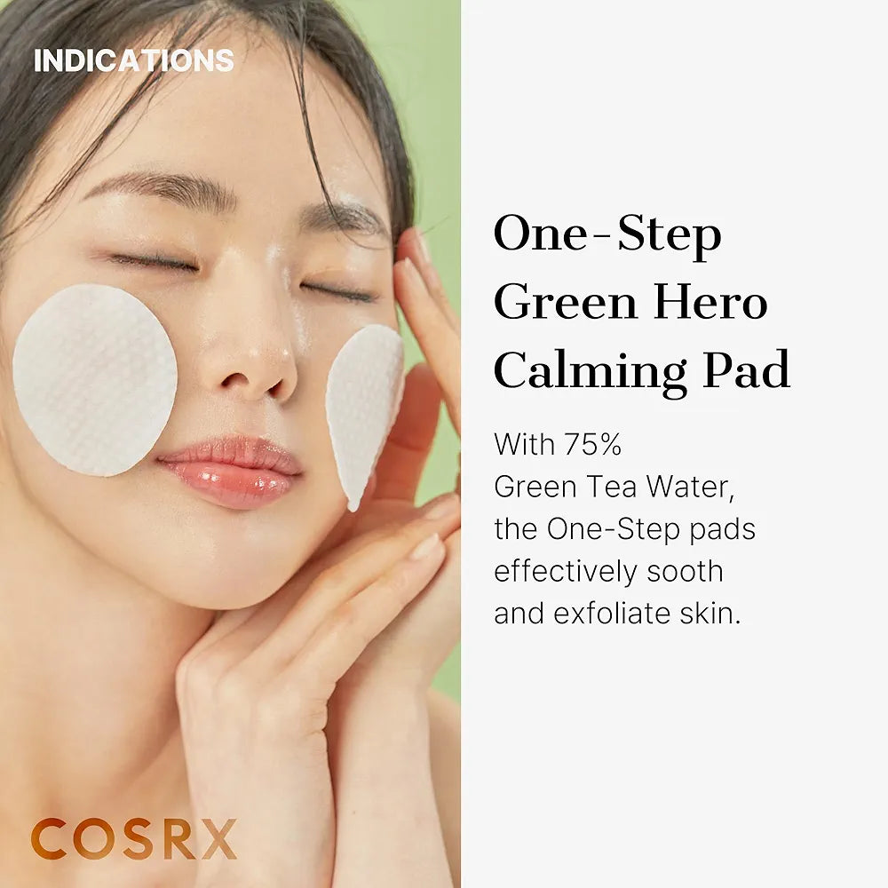 COSRX - One Step Green hero Calming Pad ( 70 pads )