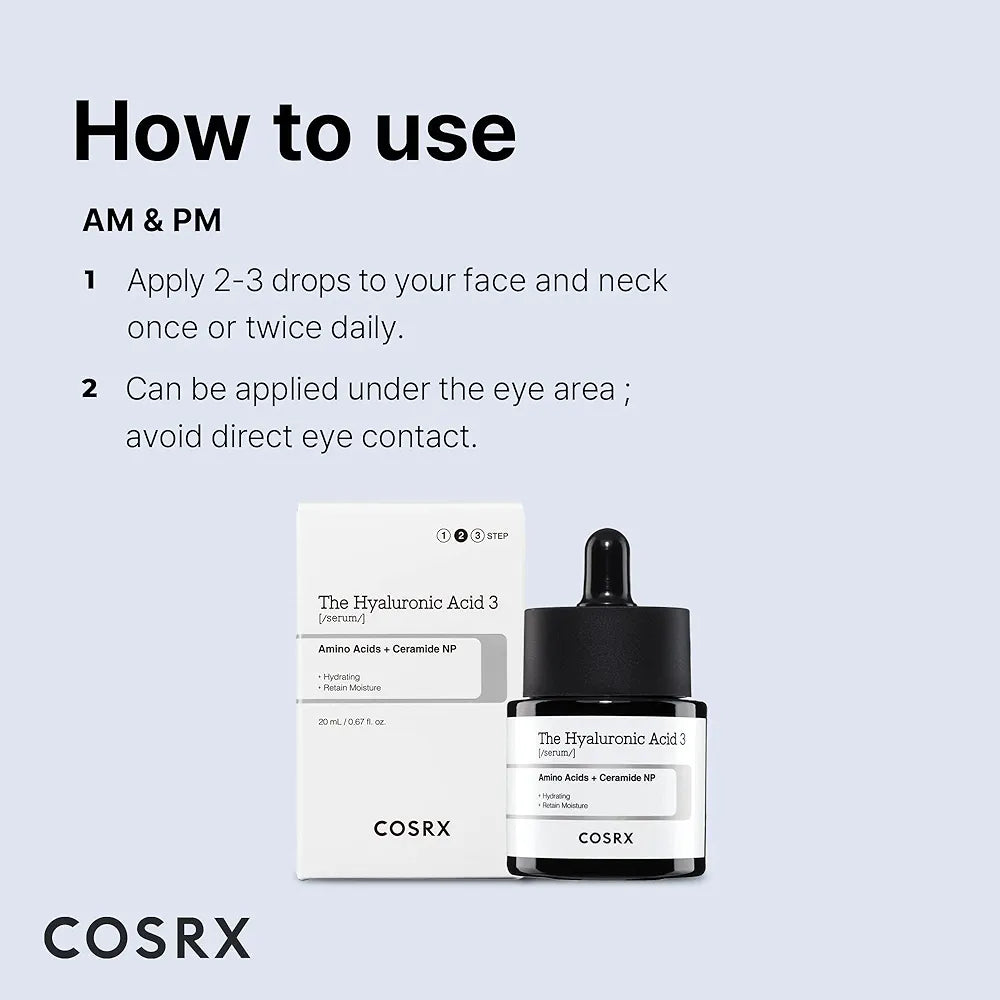 COSRX - The Hyaluronic Acid 3 - 20ml