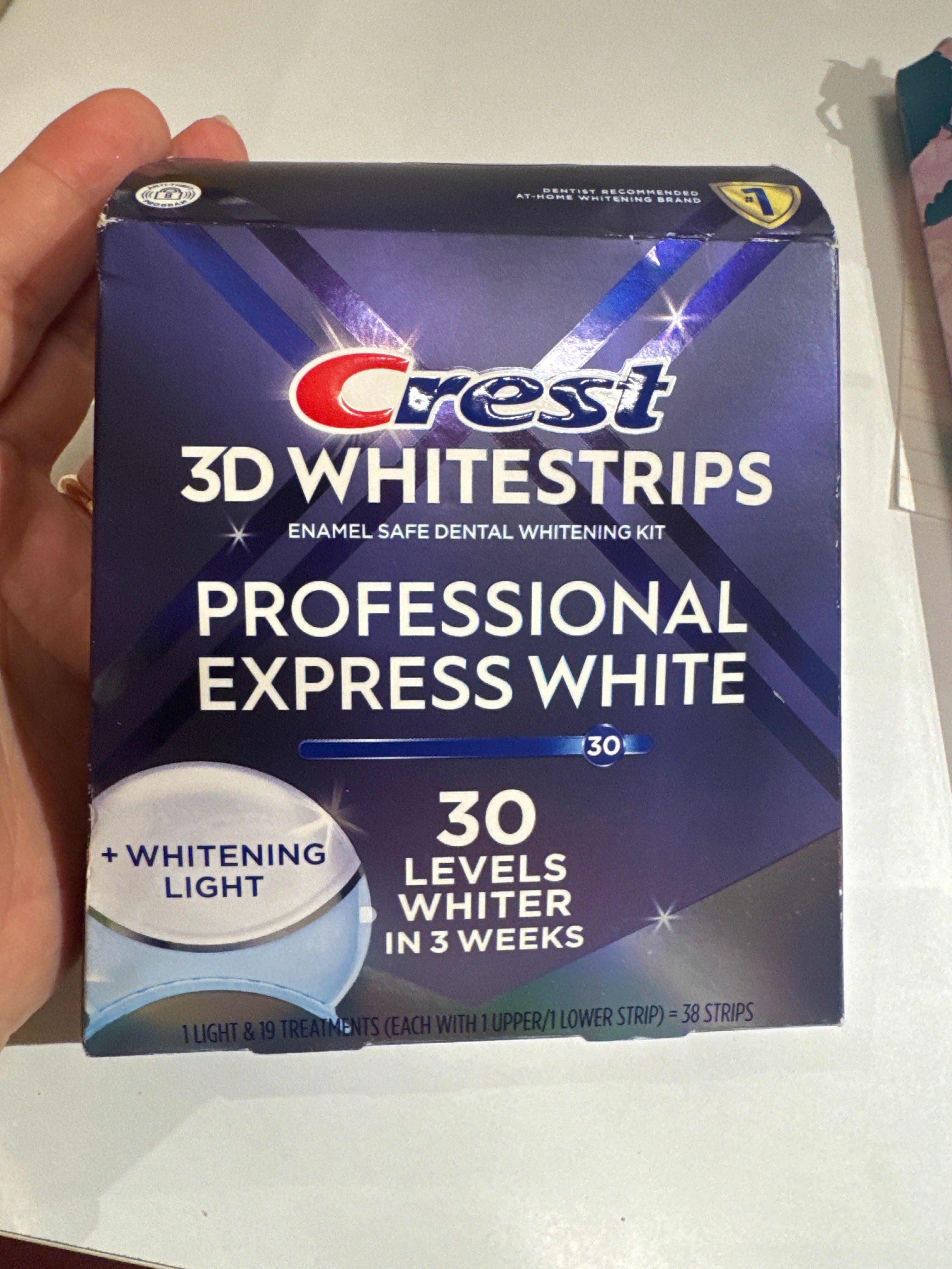 CREST - 3D Professional Withe + LED Light - 1 LED + 38 Bandes