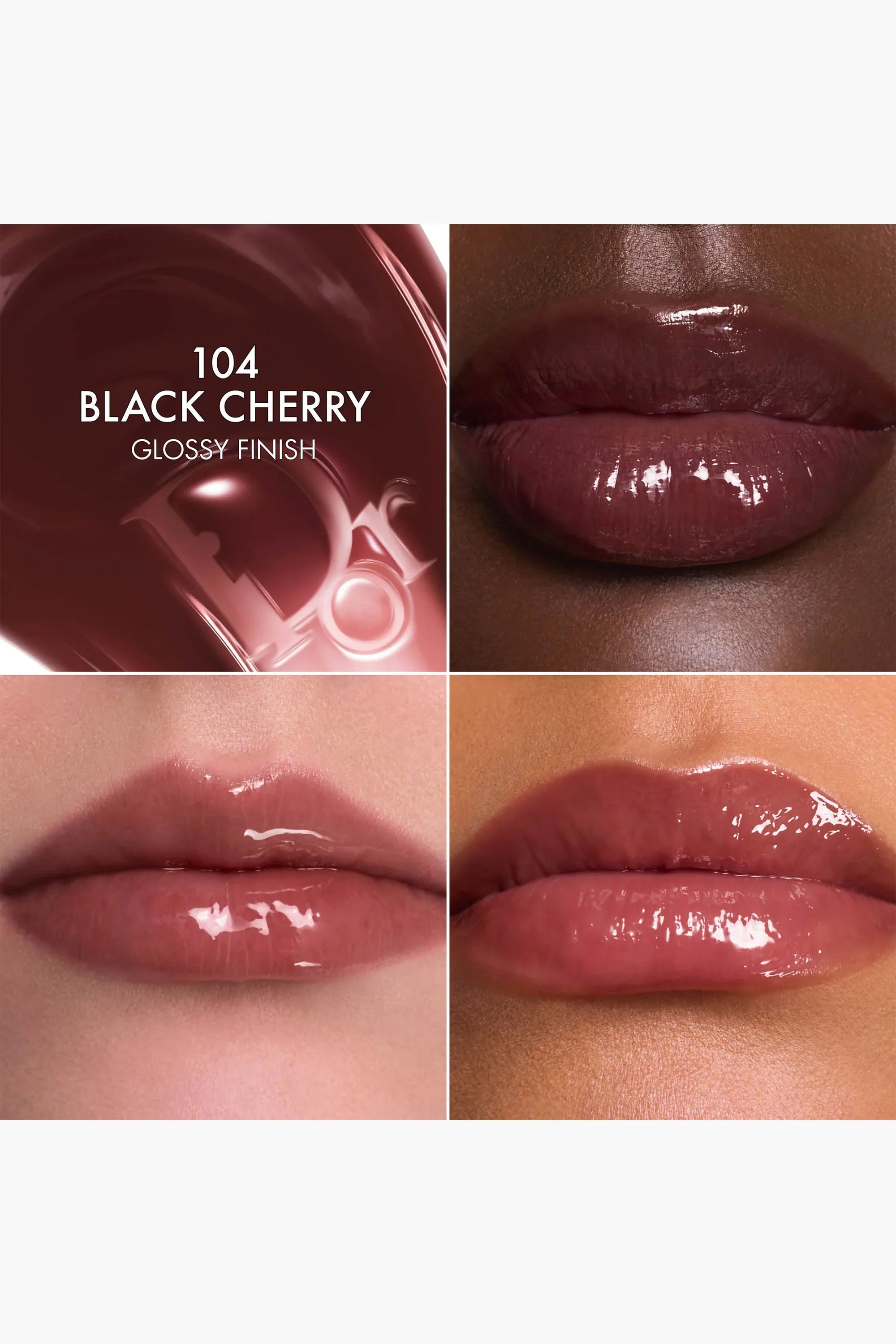 Dior - Addict Lip Glow Butter - 104 Black Cherry