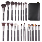 DOCOLOR - Studio Series Professional - 29 Pieces Book Makeup Brush Set + Trousse en Cuir