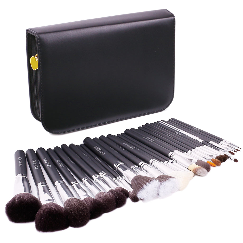 DOCOLOR - Studio Series Professional - 29 Pieces Book Makeup Brush Set + Trousse en Cuir