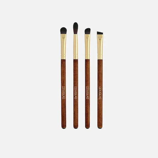 DOUGLAS - Classic Brush Set For Eyes & Brows + Trousse