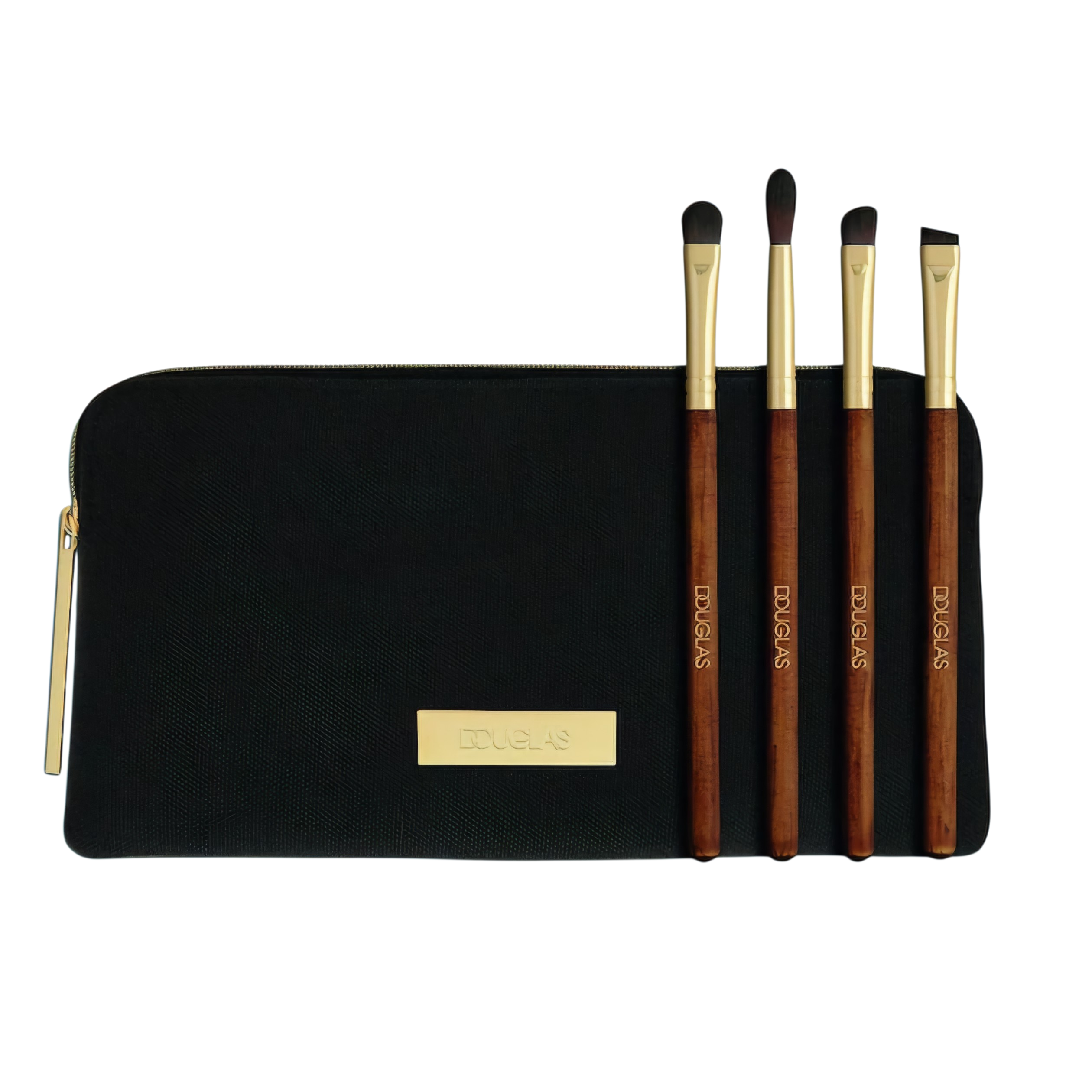 DOUGLAS - Classic Brush Set For Eyes & Brows + Trousse