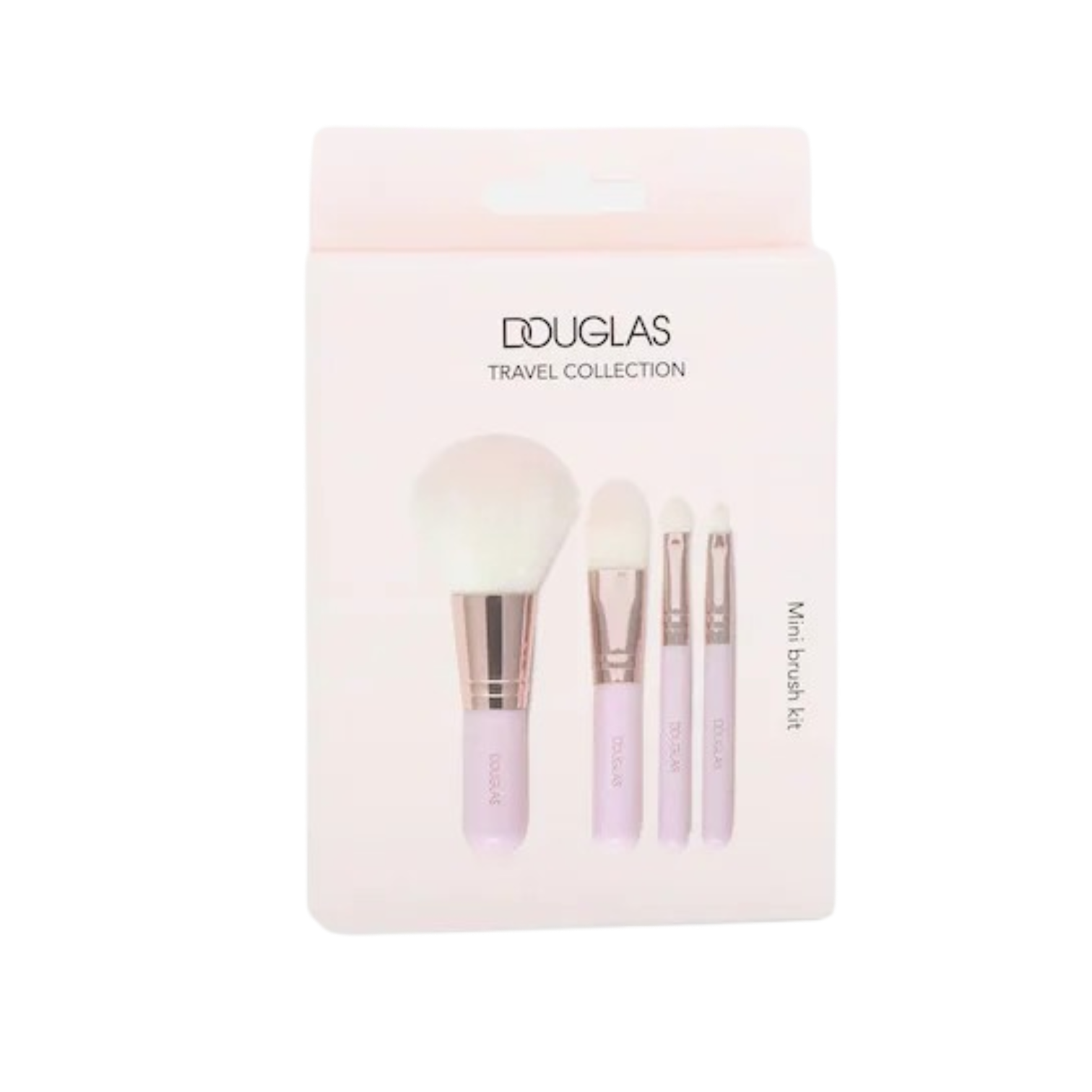 DOUGLAS - Travel Collection 4 Mini Brush Set + Trousse