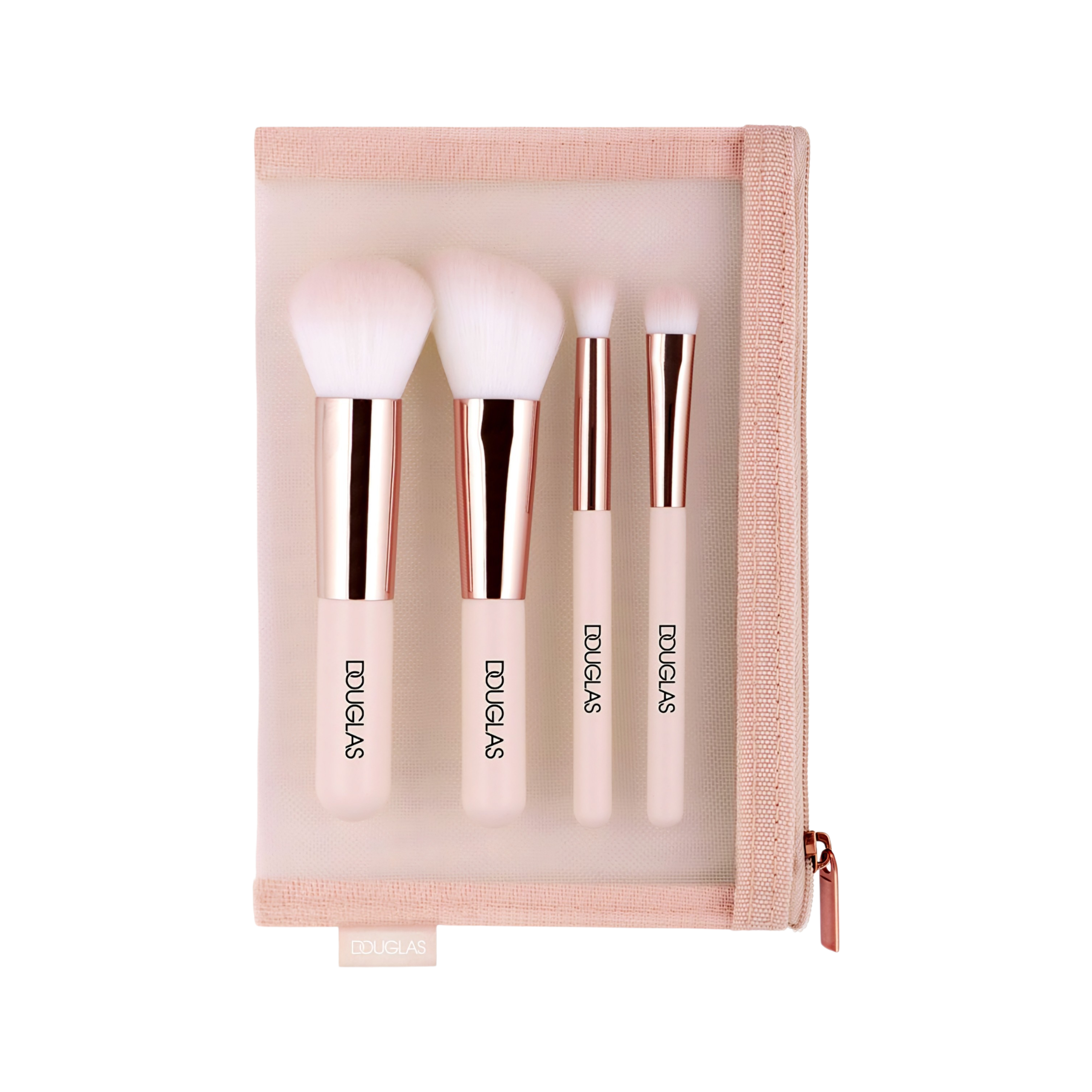 DOUGLAS - Travel Collection 4 Mini Brush Set + Trousse