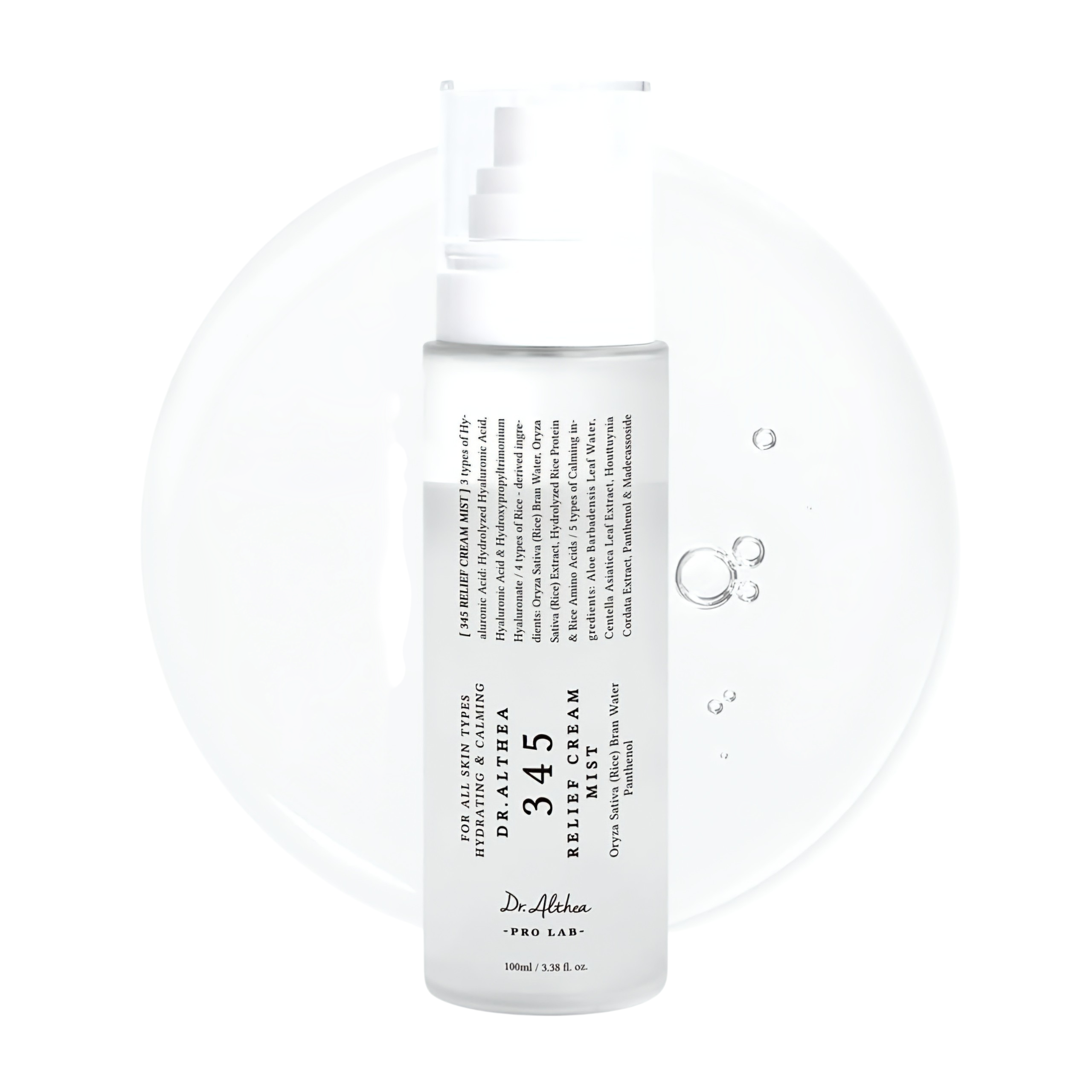 Dr ALTHEA - 345 Relief Cream Mist - 100ml Full Size