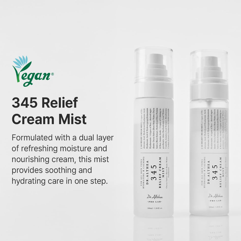 Dr ALTHEA - 345 Relief Cream Mist - 100ml Full Size