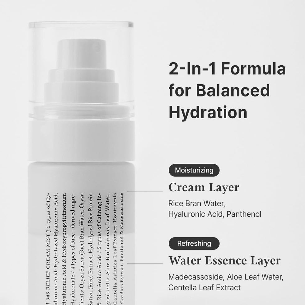 Dr ALTHEA - 345 Relief Cream Mist - 100ml Full Size