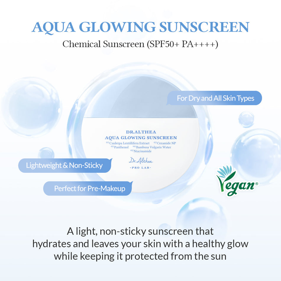 Dr ALTHEA - Aqua Glowing Sunscreen spf 50+ /45ml