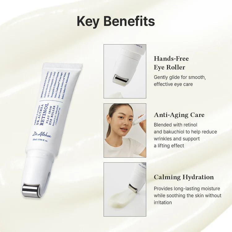 Dr ALTHEA - Retinol Flat Iron Eye Roller - 25ml