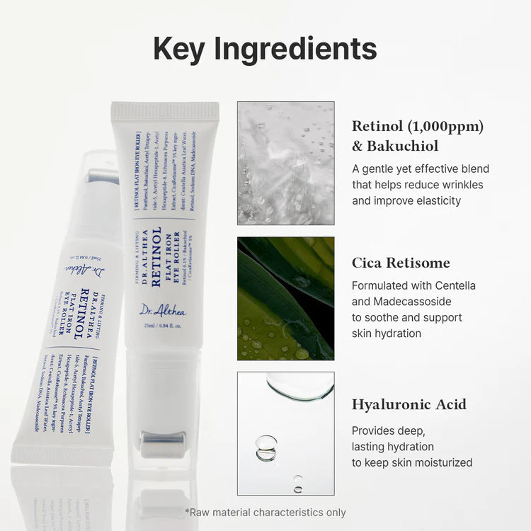 Dr ALTHEA - Retinol Flat Iron Eye Roller - 25ml
