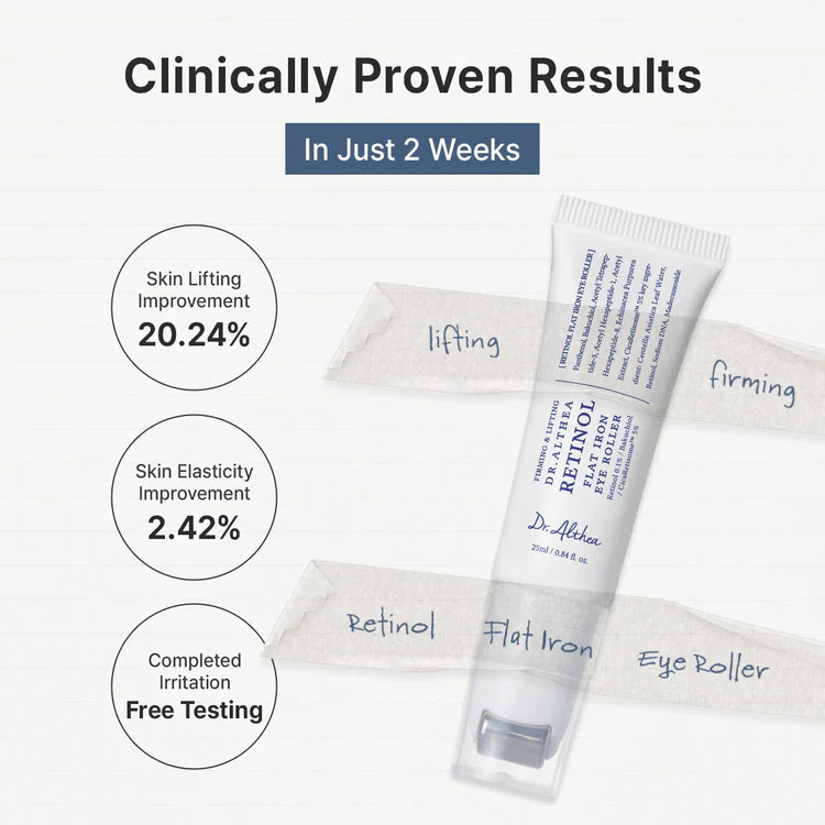 Dr ALTHEA - Retinol Flat Iron Eye Roller - 25ml