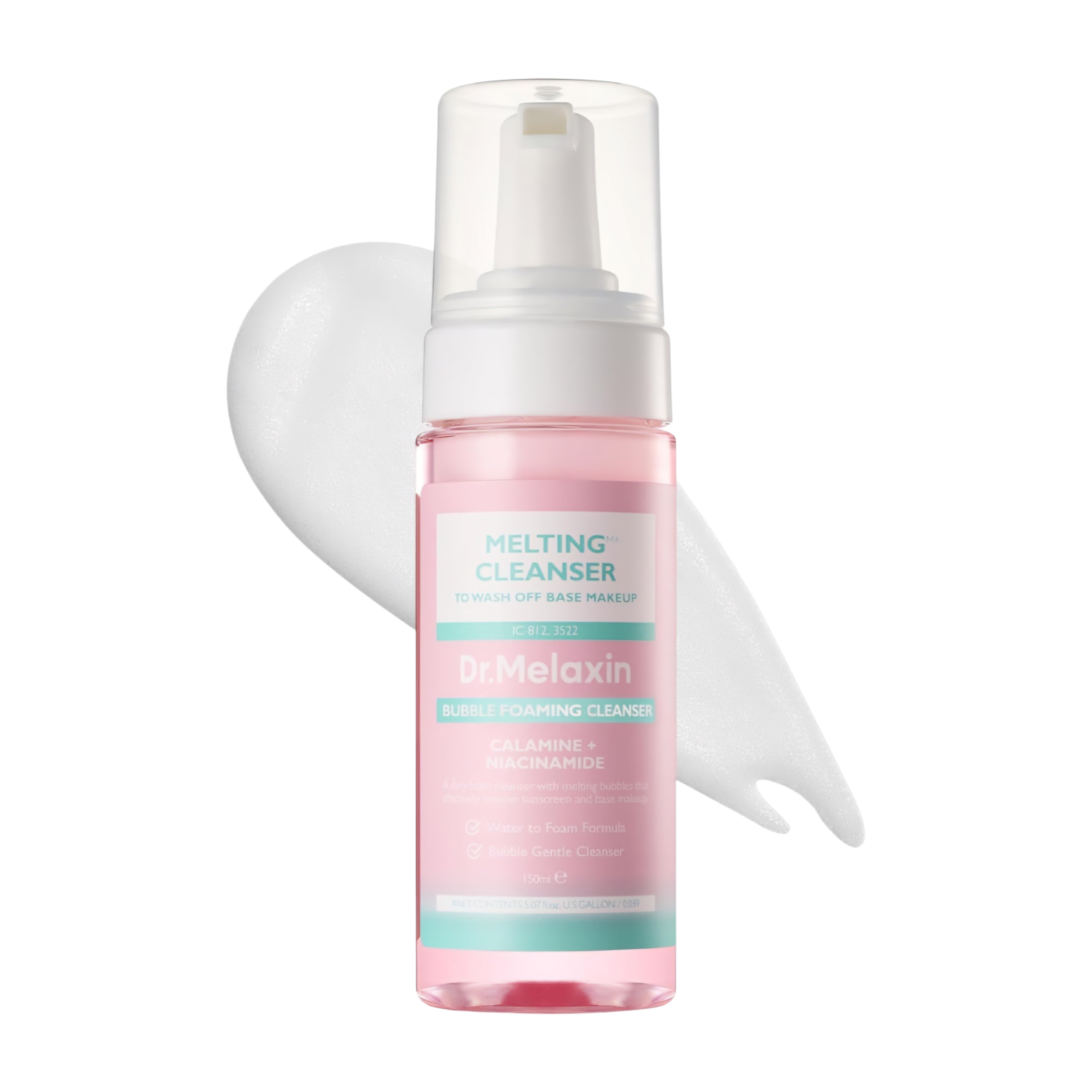 Dr MELAXIN - Foaming Cleanser for Makeup and Impurities Removal – 150ml