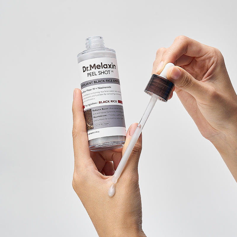 Dr MELAXIN - Peel Shot Exfoliating Black Rice Ampoule - 80ml