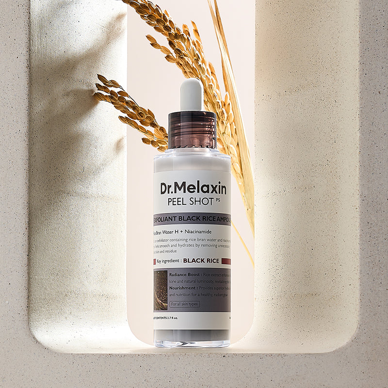 Dr MELAXIN - Peel Shot Exfoliating Black Rice Ampoule - 80ml