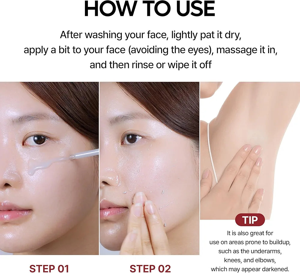 Dr MELAXIN - Peel Shot Exfoliating White Rice Ampoule- 80ml