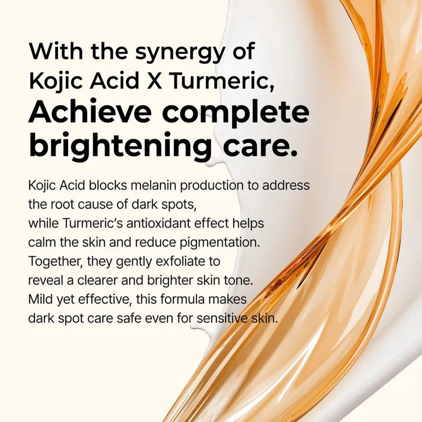 Dr MELAXIN - Peel Shot Kojic Acid & Turmeric Facial Exfoliating Serum – 80ml