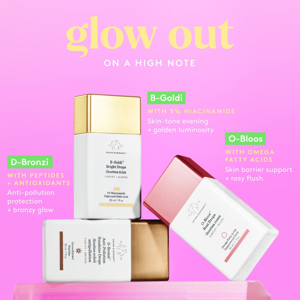 DRUNK ELEPHANT - B-Goldi™ Bright Illuminating Drops with 5% Niacinamide - 30ml