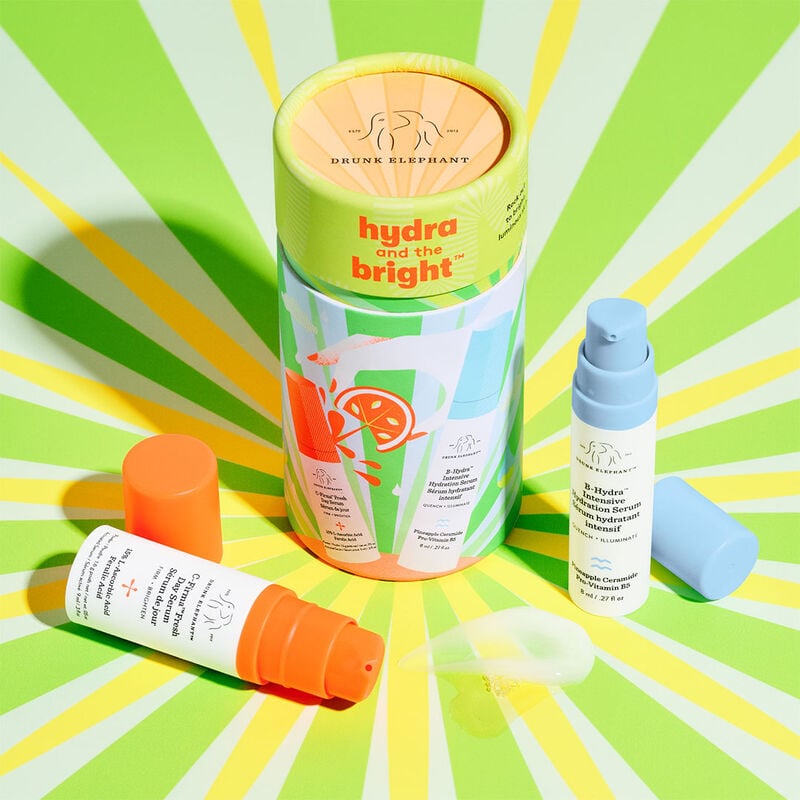 DRUNK ELEPHANT - Hydra and the Bright™ : ensemble duo de sérum B-Hydra et C-Firma