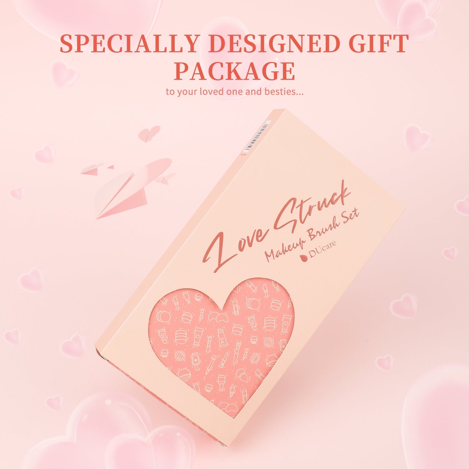 DUCARE - LOVE IceUCK - Ensemble Complet de Pinceaux ( 14pcs )