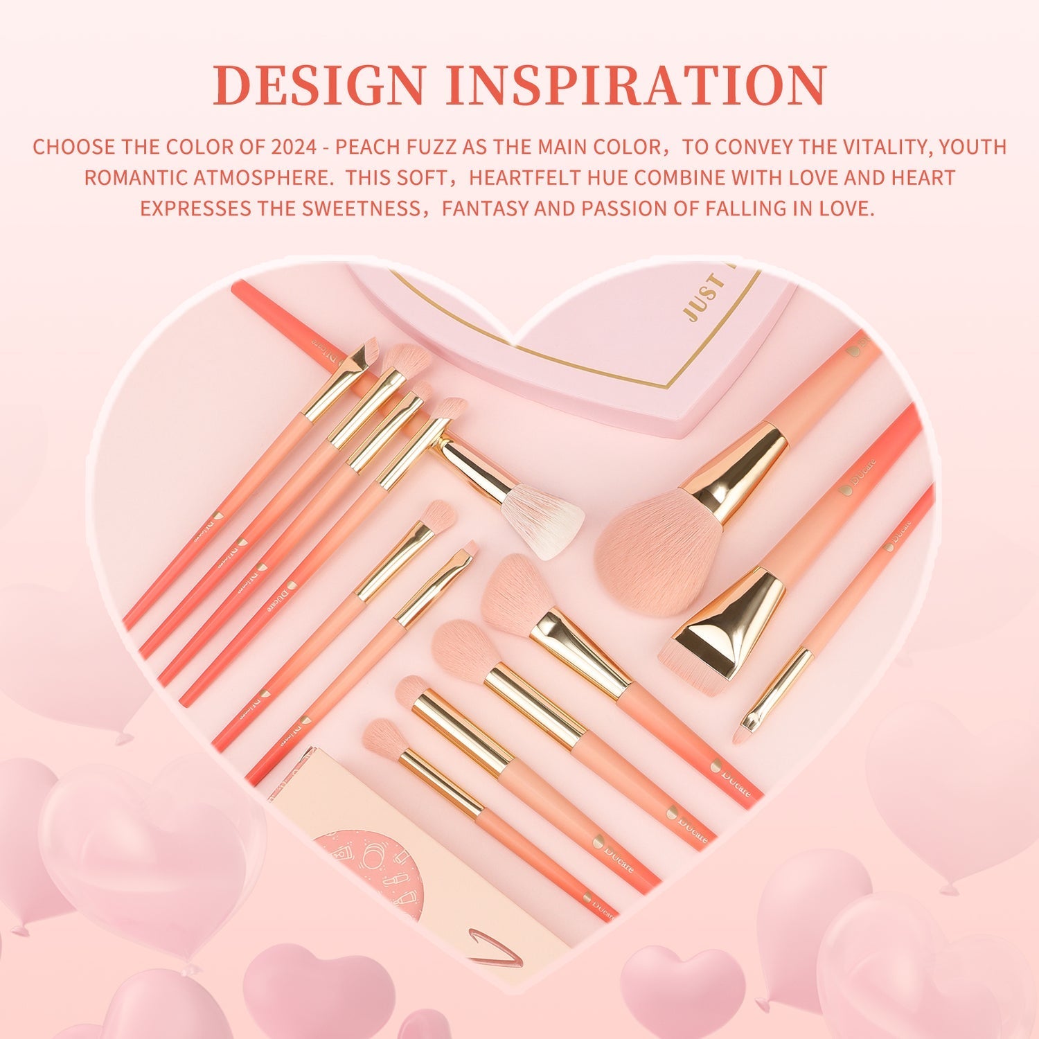 DUCARE - LOVE IceUCK - Ensemble Complet de Pinceaux ( 14pcs )