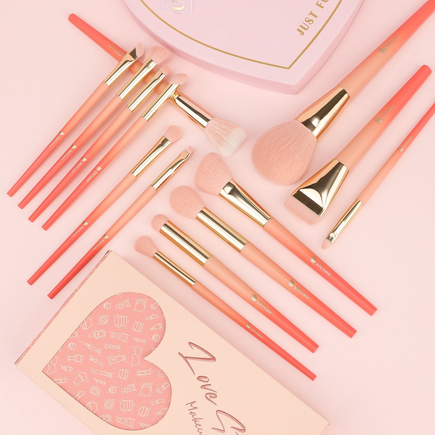 DUCARE - LOVE IceUCK - Ensemble Complet de Pinceaux ( 14pcs )