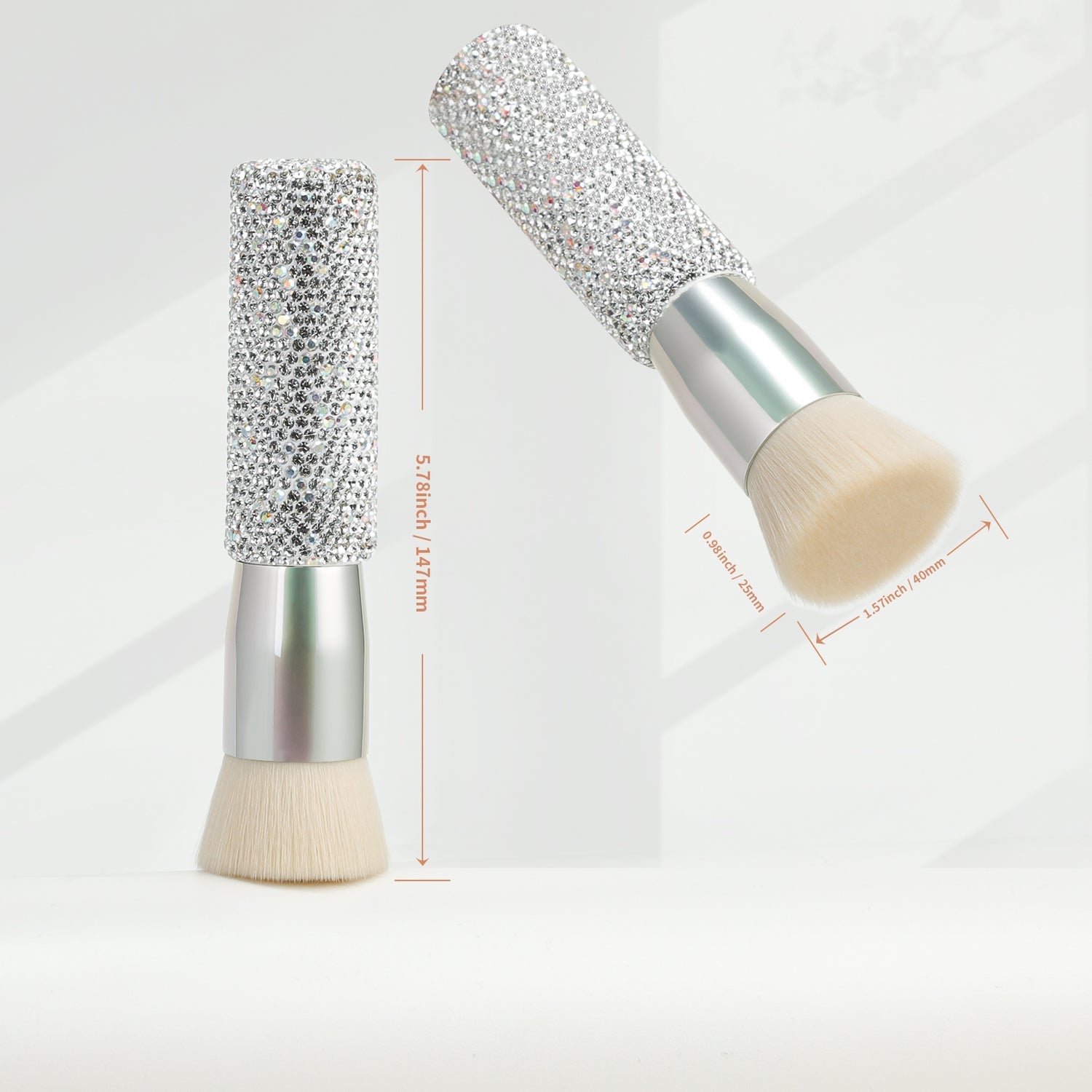 DUCARE - Pinceau plat pour fond de teint Diamond