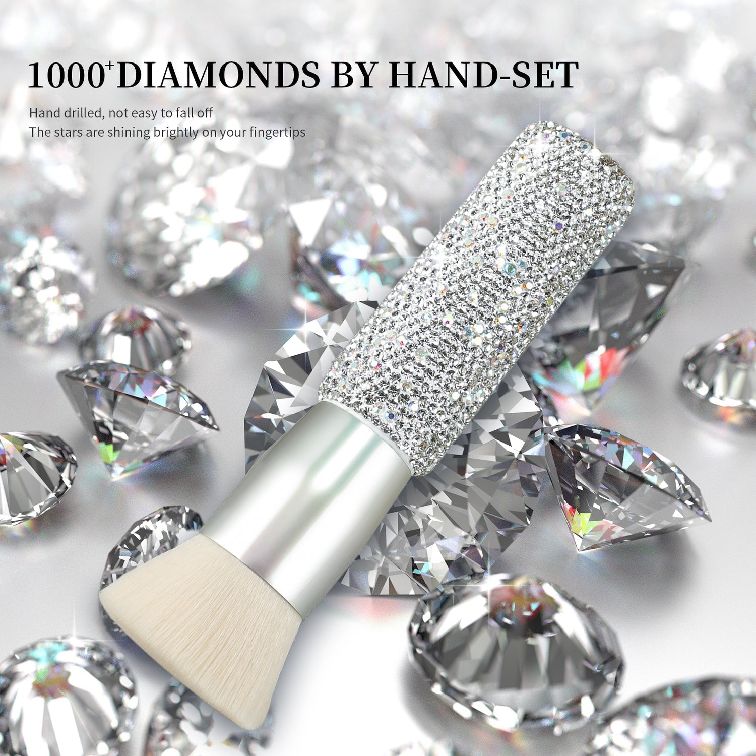 DUCARE - Pinceau plat pour fond de teint Diamond