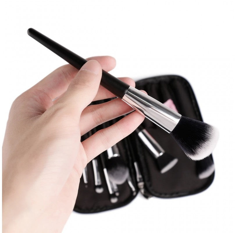 ducare-set-makeup-brush-golden-black-10-pieces
