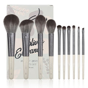 DUCARE - Silver Elegance Ensemble de 10 Pinceaux