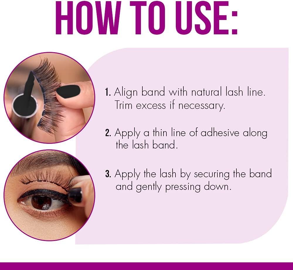 DUO - Colle pour bande de faux cils Transparente Quick-Set - réf Teinte Foncé
