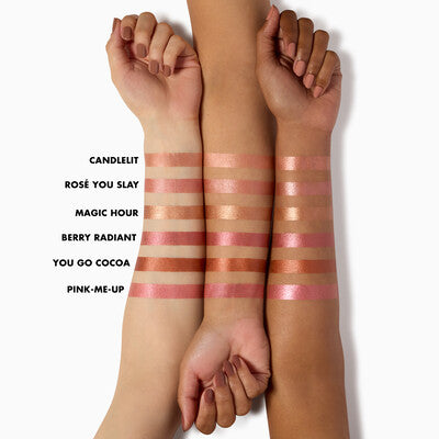e.l.f - Halo Glow Blush Beauty Wand - réf Berry Radiant