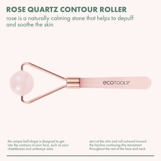 ECOTOOLS - Rose Quartz Contour Roller