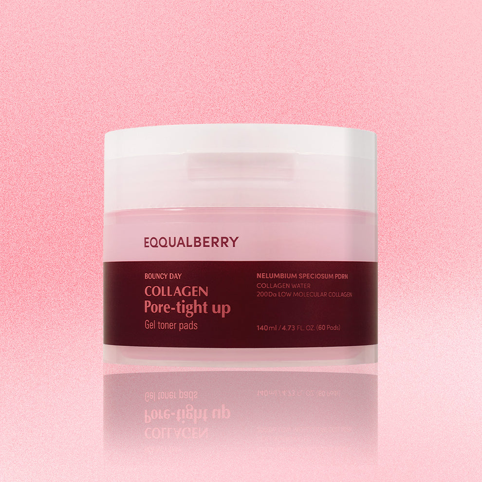 EQQUALBERRY – Collagen Pore-Tight Up Gel Toner Pads ( 60pads )