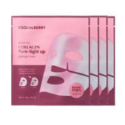 EQQUALBERRY – Collagen Pore-tight Up Mask Set ( 4pcs )