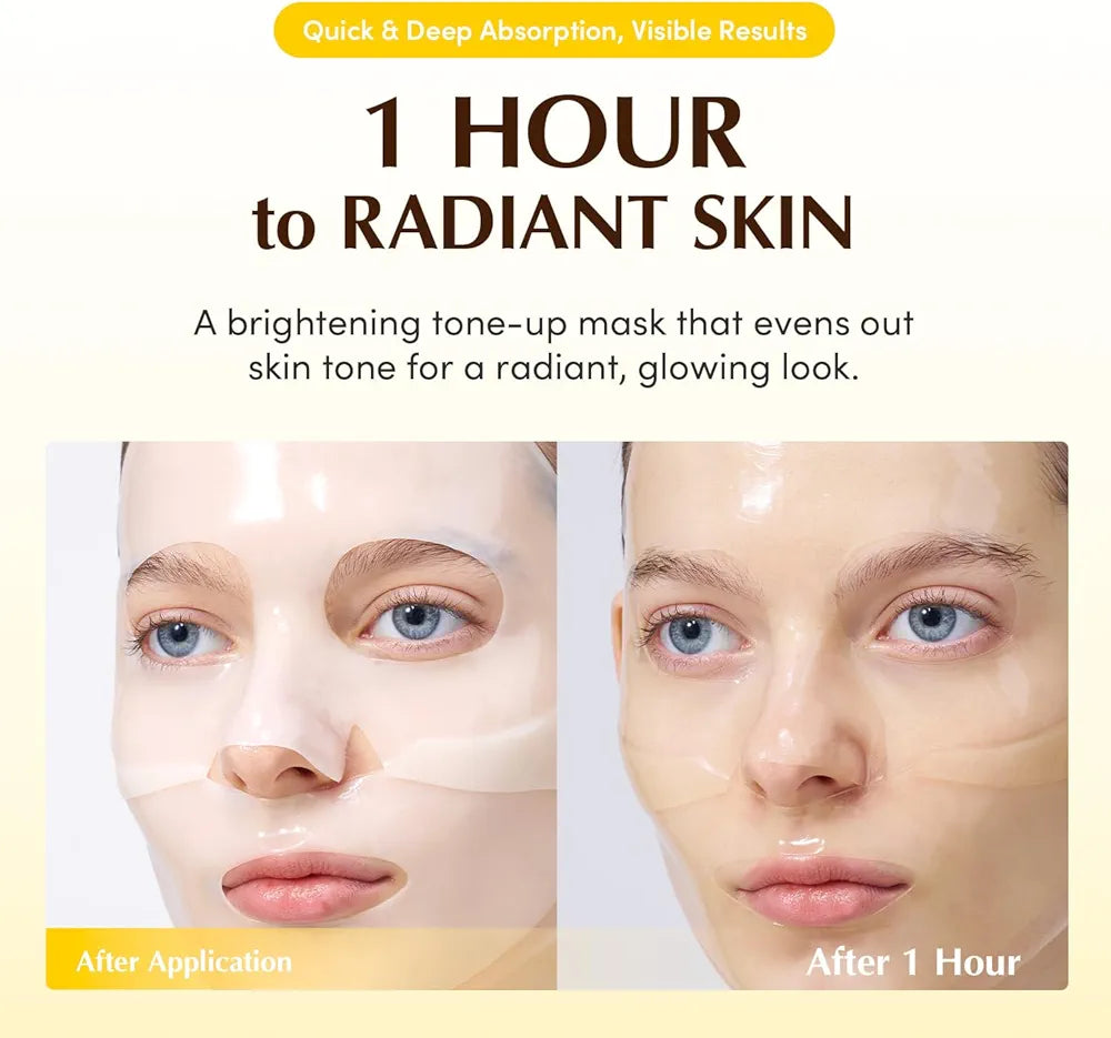 EQQUALBERRY – Collagène Glow Up Hydrogel Mask ( 1pc )